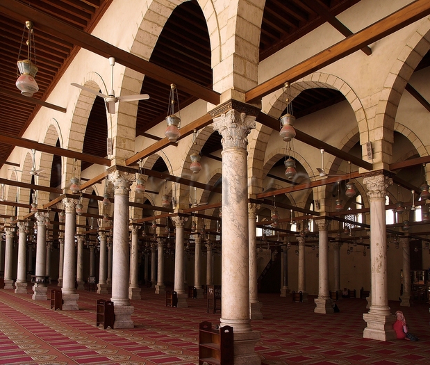 Amr Bin Aas Mosque in Cairo - Egypt