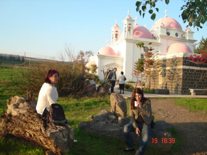 151 Israel - Tiberias (la biserica ortodoxa de langa Marea Galilee)