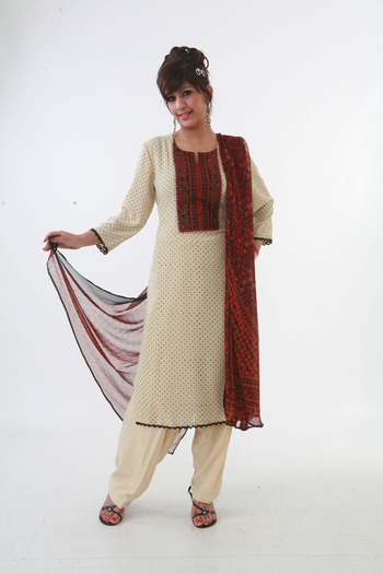 Nafisah 1 - Saree-uri pe care le poarta indiencele si accesorii