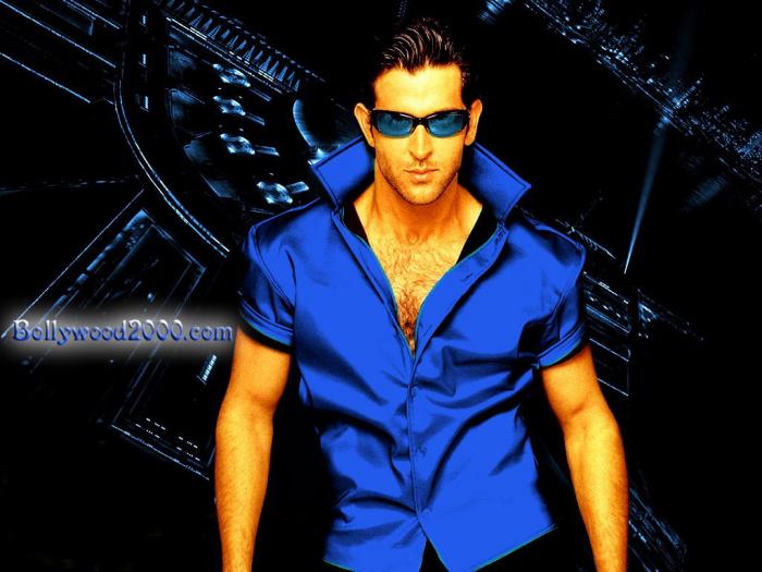 hrithik_roshan (52); Actor indian ce a devenit peste noapte un super star, din cauza filmului de succes "Kaho Naa... Pyaa
