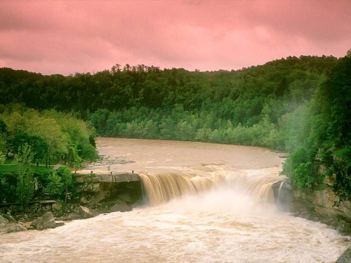 Cumberland Falls, Kentucky - super imagini