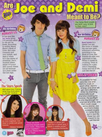 demi and joe - Demi In Reviste