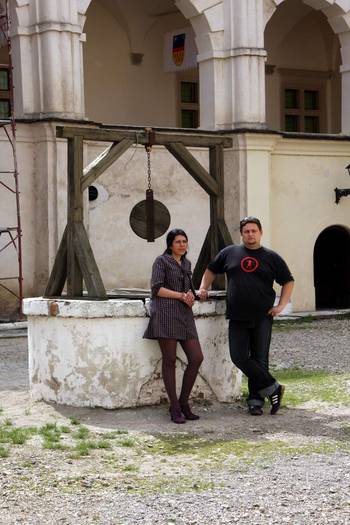 Muzeul Tarii Fagarasului - curte interioara