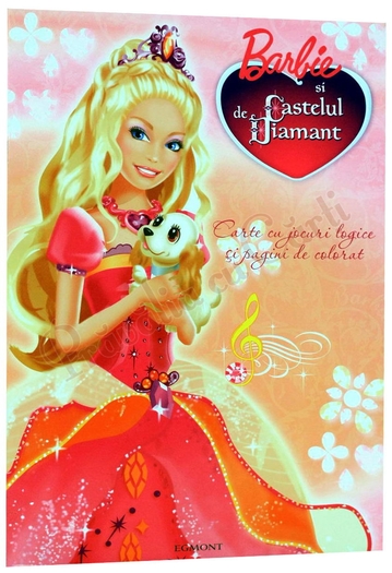 -Barbie-si-Castelul-de-Diamant-Carte-cu-jocuri-logice-si-pagini-de-colorat-poza-t-D-n-4-4214 - poze cu Barbie