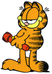 Garfield-flashlight - Garfield