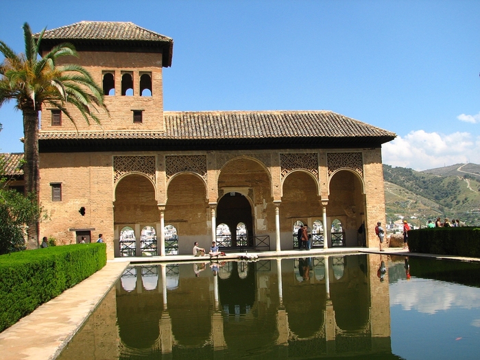 Al Hambra in Granada - Spain (pool) - Islamic Architecture Around the World