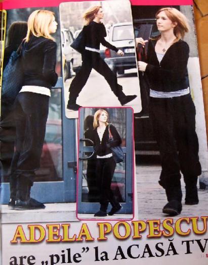 Adela Popescu in alta revista - Adela Popescu in reviste