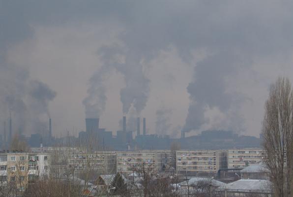 asediu la Galati - Peisaj industrial