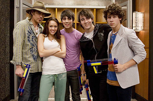 3 - Hannah Montana and Nick Jonas