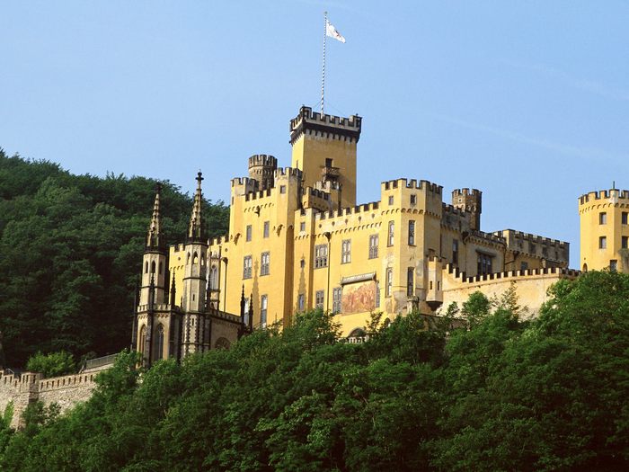 Stolzenfels Castle, Near Koblenz, Germany - CASTELE