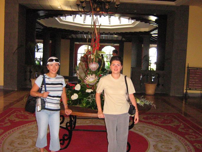 Tenerife 12 aug 2006 Costa Adeje Hotel Gran Tacande hol1 - Tenerife 2006