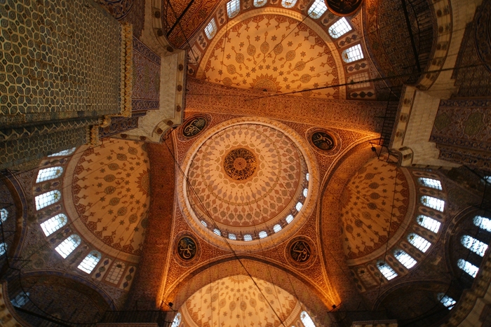 Yeni Cami in Istanbul - Turkey (domes) - Islamic Architecture Around the World