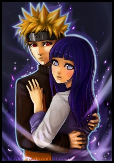 Naruto_and_Hinata_by_Lokklyn