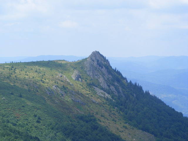 DSCF4246 - 2 august 2009 Traseu Suior Secatura Creasta Cocosului Gutaiul Doamnei  Vf Gutai