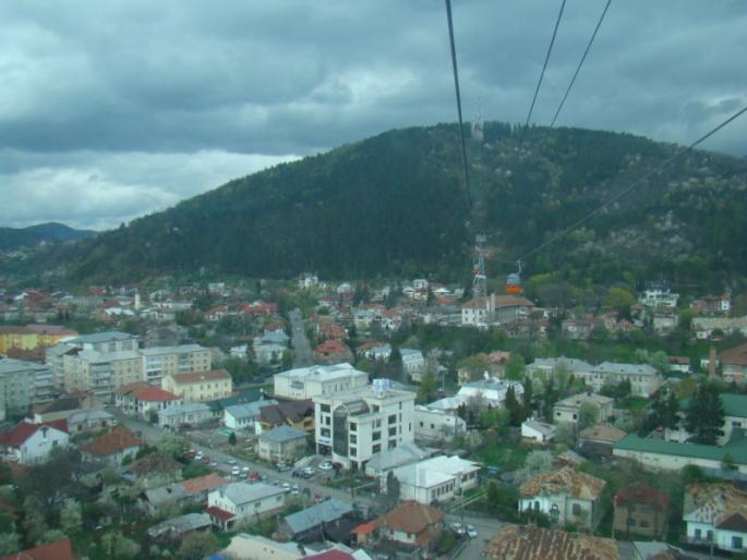 Piatra Neamt, din telegondola