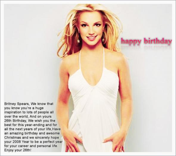 26thbday - BRITNEY SPEARS