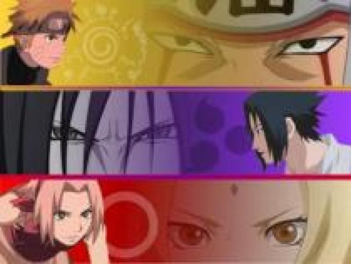Naruto Sasuke Sakura si instructori