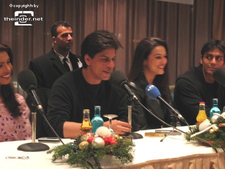 Priyanca,SRK,Preity si Arjun