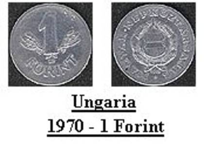 ungaria 1970 - 1 forint - banii