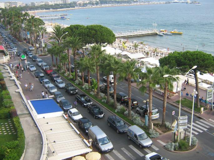 Cannes Boulevard de la Croisette