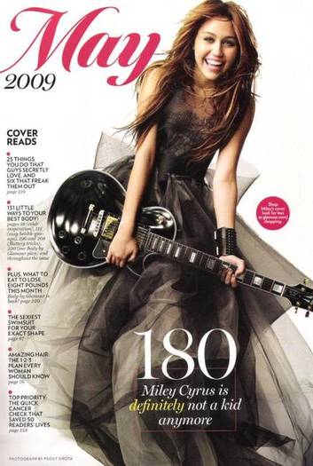 miley-cyrus-glamour-magazine - Reviste cu cei din minunata lume disney