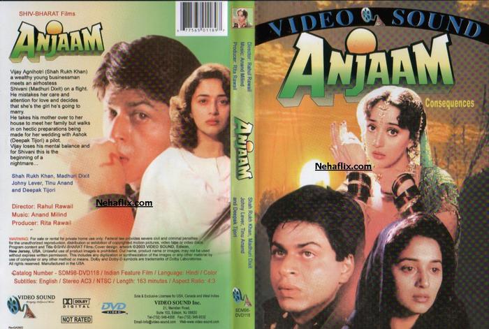 anjaam - coperti filme indiene