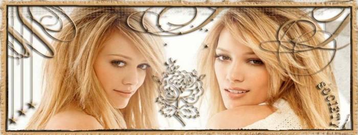 Two "Hilaryes" - Hilary Duff