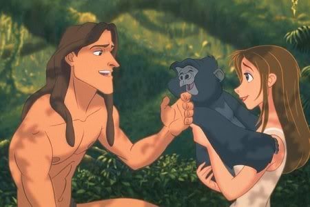 tarzan si maimutele - Minunatele printese Disney