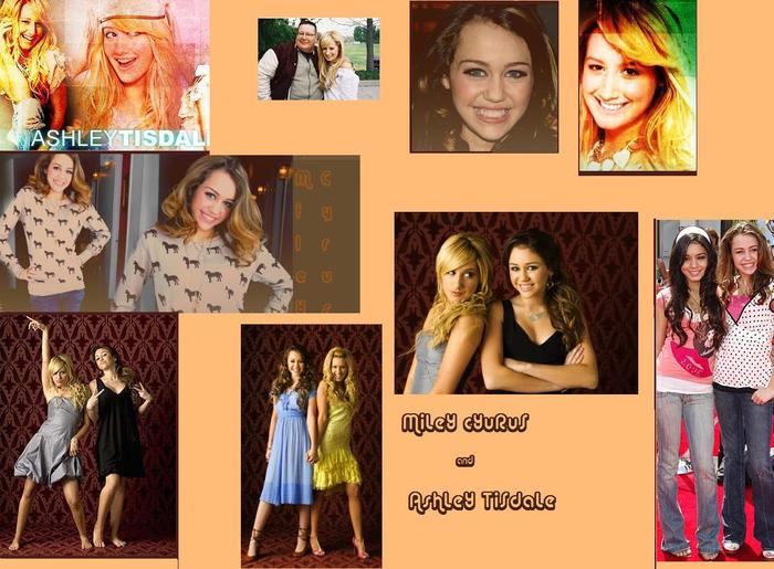 Ashley si Miley - Ashley Tisdale-Mady