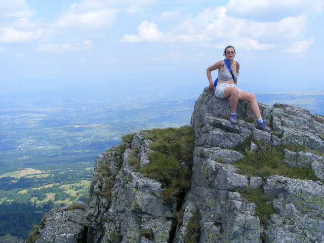 DSCF4273 - 2 august 2009 Traseu Suior Secatura Creasta Cocosului Gutaiul Doamnei  Vf Gutai