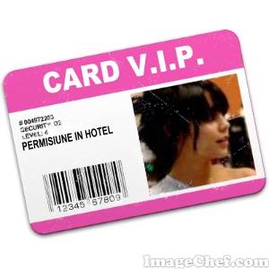 card V.I.P. - surprize pentru voi