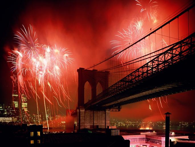 Celebration, Brooklyn Bridge, New York City - peisaje