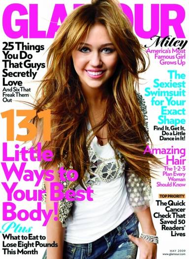 revista cu Miley - reviste Hannah Montana si Miley Cyrus