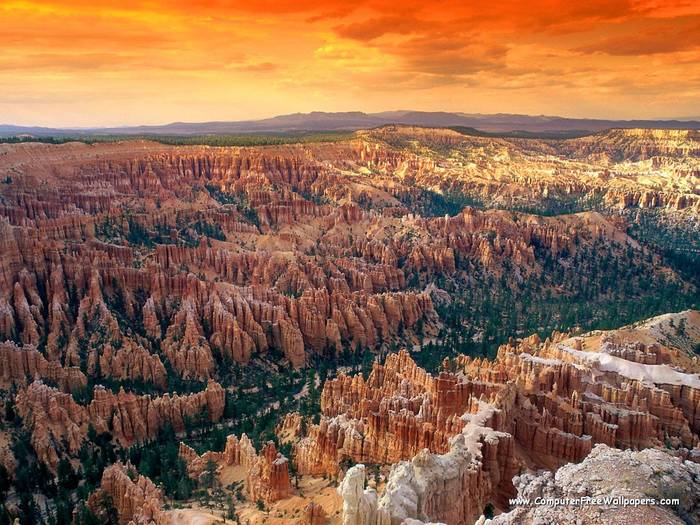 Wallpapers - Nature 10 - Bryce_Canyon_National_Park,_Utah - Very Beautiful Nature Scenes