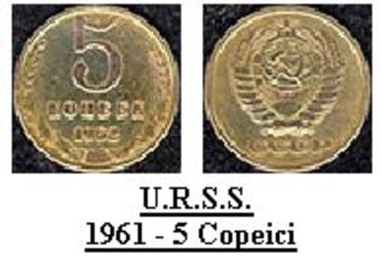 urss - 1961 - 5 copeici - banii
