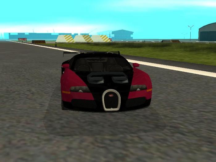 bugati tunat - Gta San Andreas