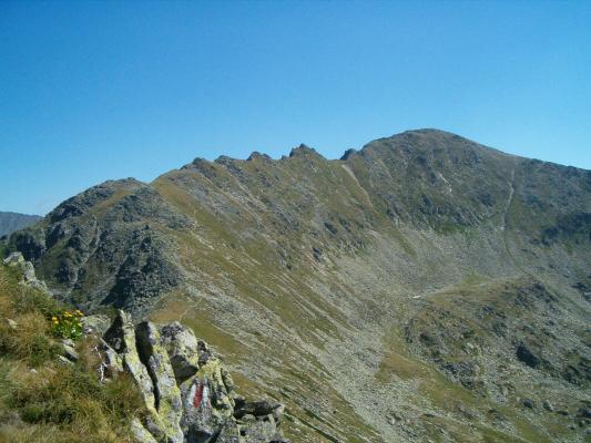 potecutza spre Peleaga 2509m - Retezat 17-23 august 2006