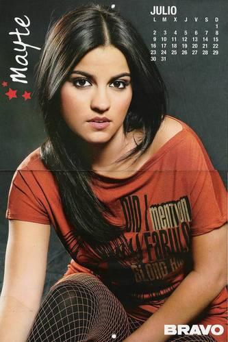 Calendar cu Mayte - Maite Perroni