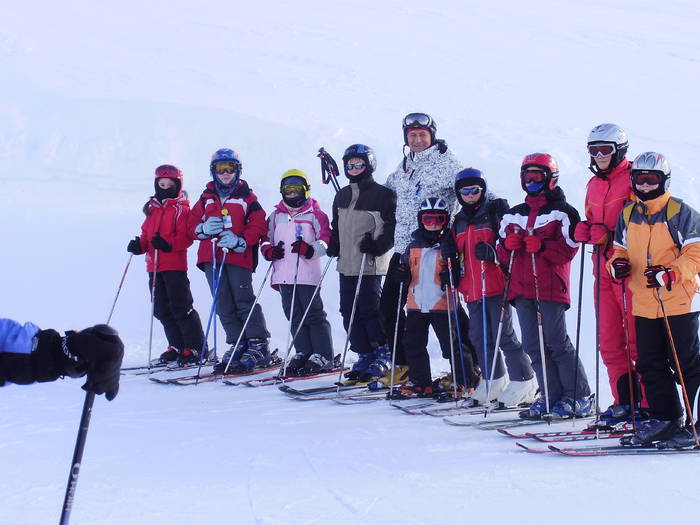 ski austria 2009 053; Grupa de avansati
