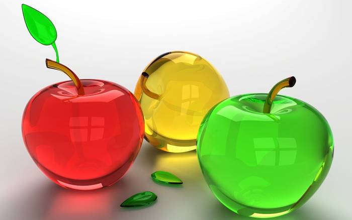 Glass_Apples_Furumaru - Glass Wallpapers