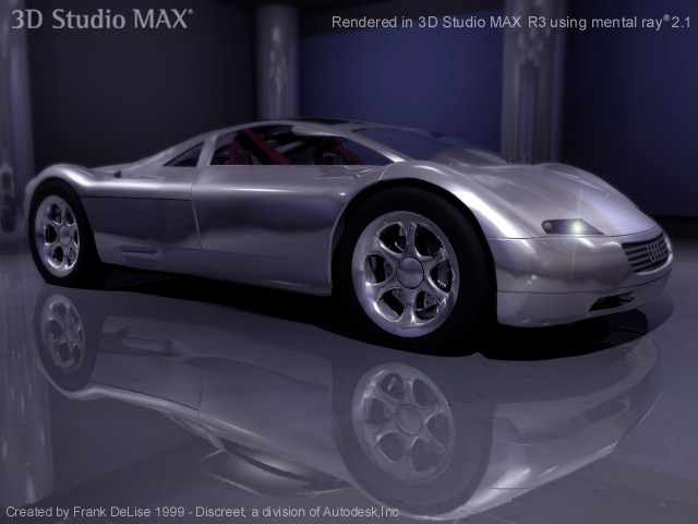 3DMAX---car