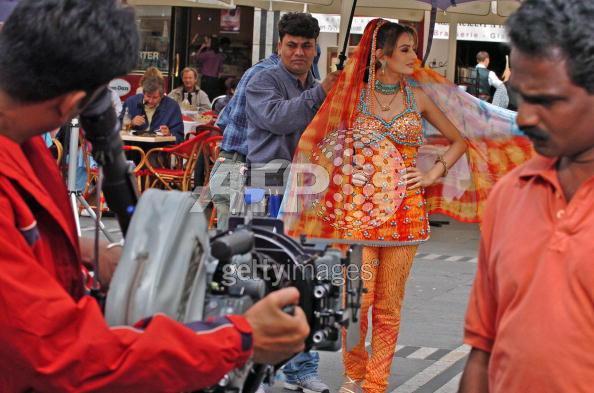 O aranjau pe Amisha-asa a fost imbracata cnd canta melodia Terri Kurti Sexy cu Arjun in film