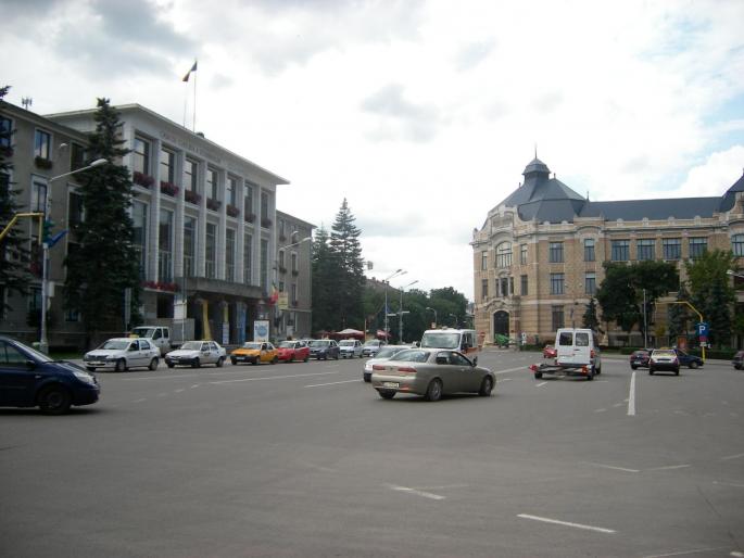 Cluj-Biblioteca si Casa studentilor