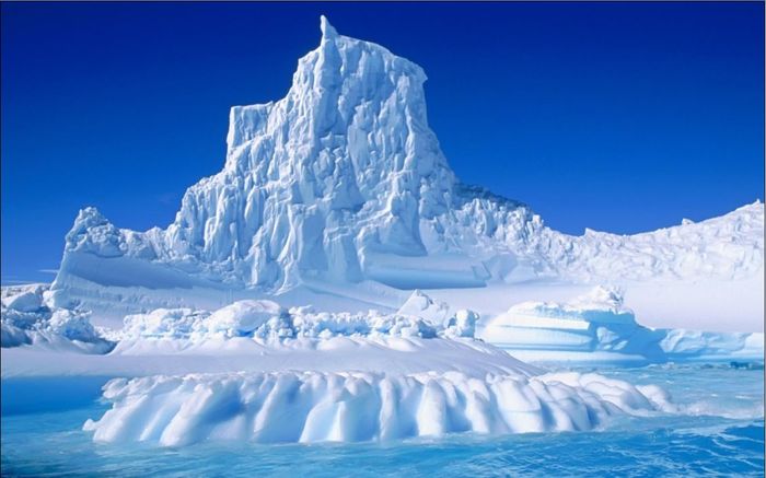 1 - alaska and antarctica icebergs
