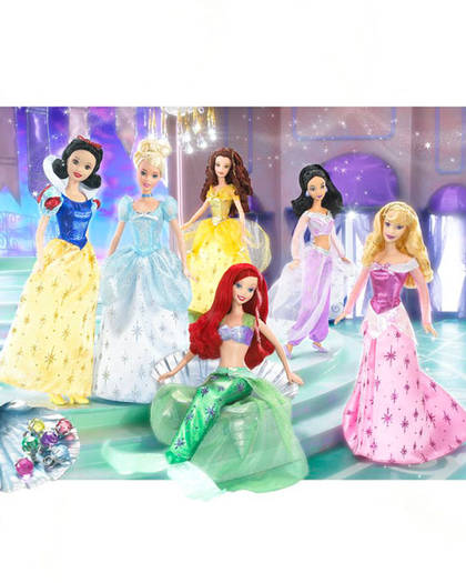 DISP7932 Disney Princess Barbie with Tiara