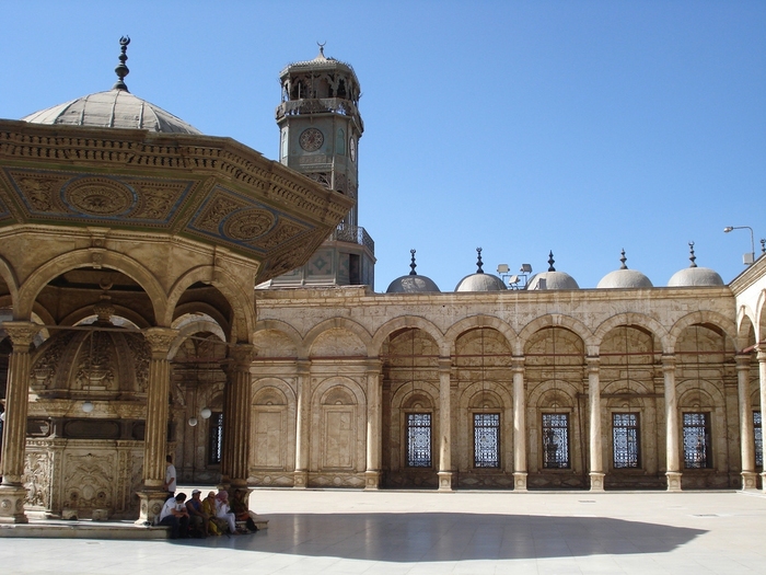 Muhammad Ali Mosque in Cairo - Egypt (courtyard) - Islamic Architecture Around the World