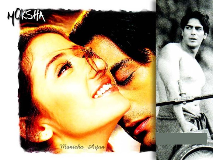 Arjun si Manishka Koirala in Moksha-2001