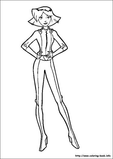 totally-spies-16 - Imagini cool de colorat