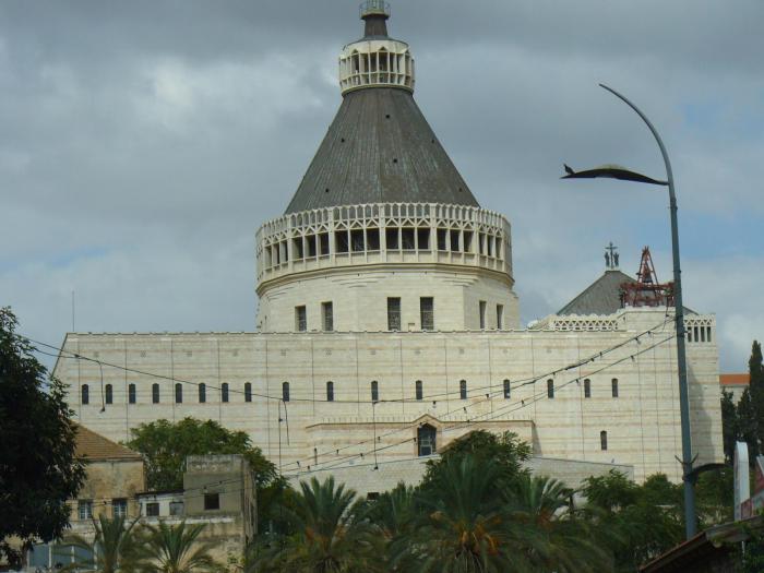 P1070980; Biserica BUNA VESTIRE - cea mai mare biserica din Israel
