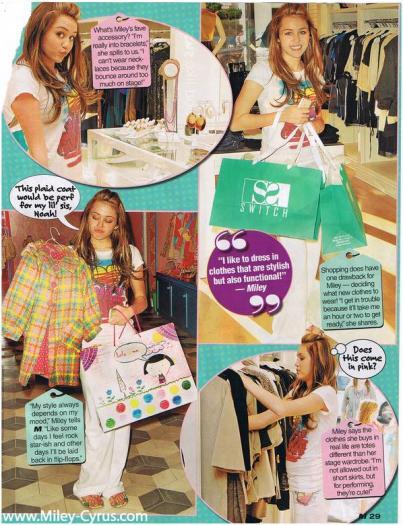 LLJMMYASCAYTKRQMPUM - Reviste si aricole cu Miley Cyrus